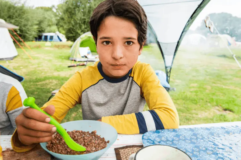 Praktiska campingmatrecept för barn