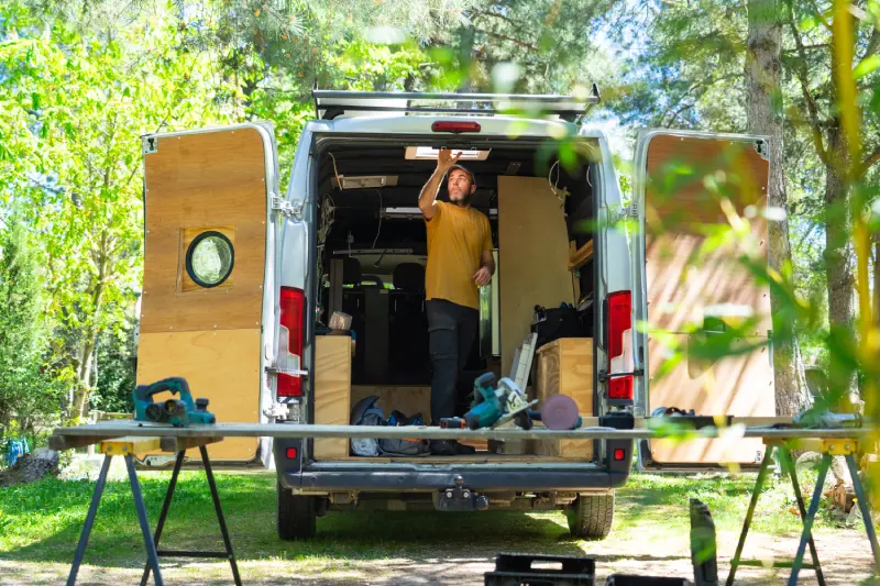What is the Cost of Converting an Old Panel Van into a Motorhome?