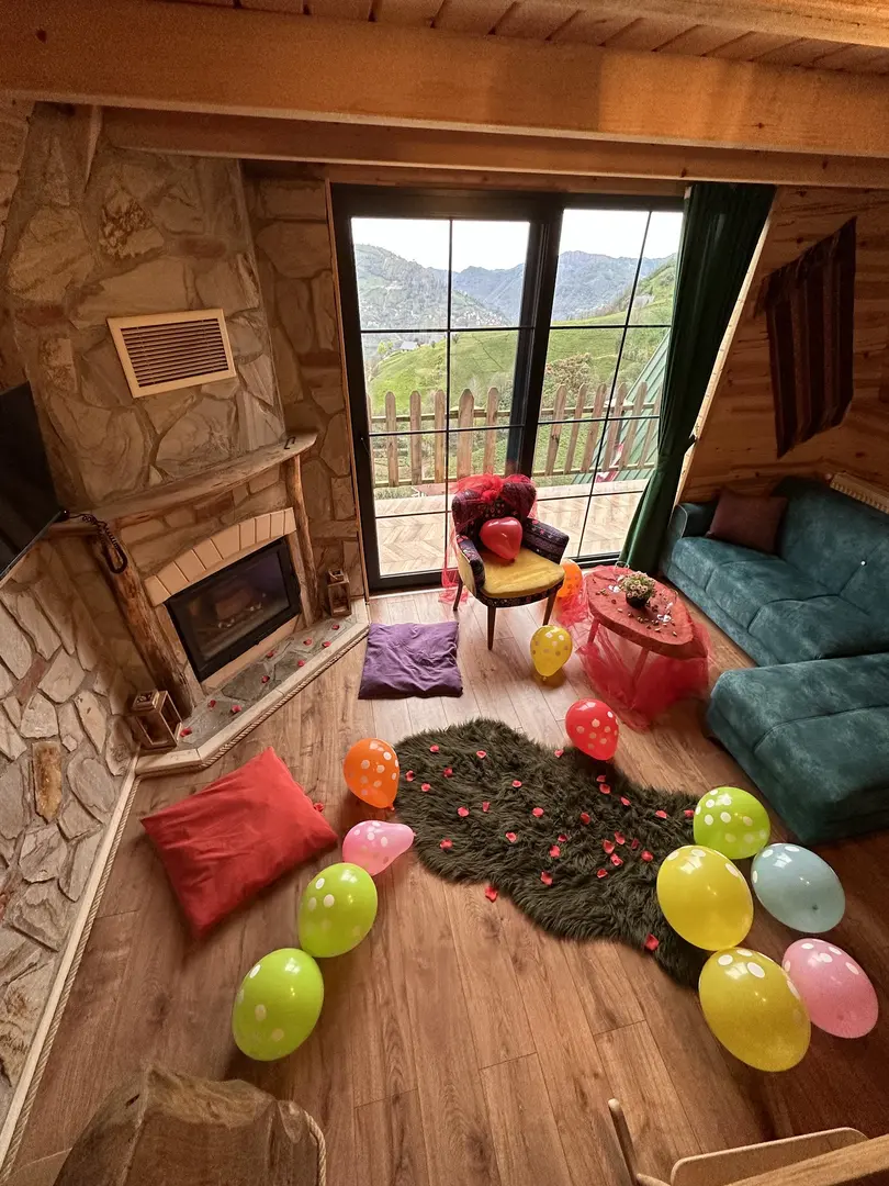 Bungalow del villaggio organico — Rize — küçük resim 6