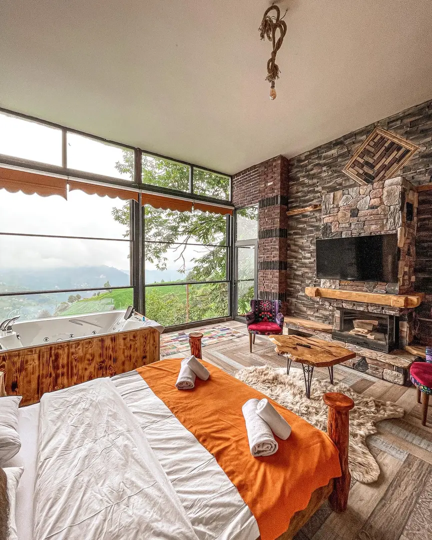 Bungalow del villaggio organico — Rize — küçük resim 2