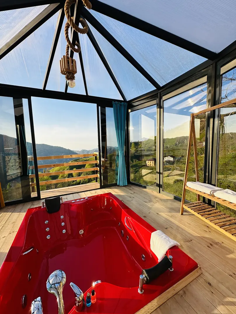 Bungalow del villaggio organico — Rize — küçük resim 3