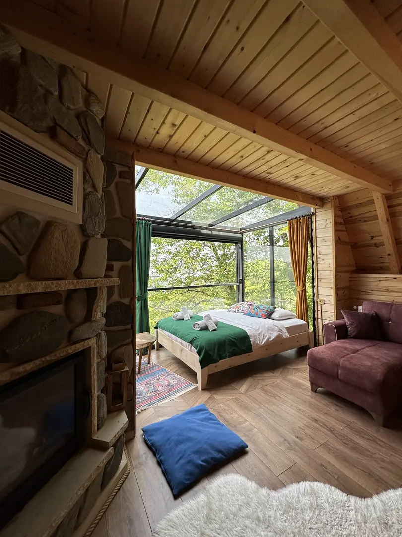 Bungalow del villaggio organico — Rize — küçük resim 5