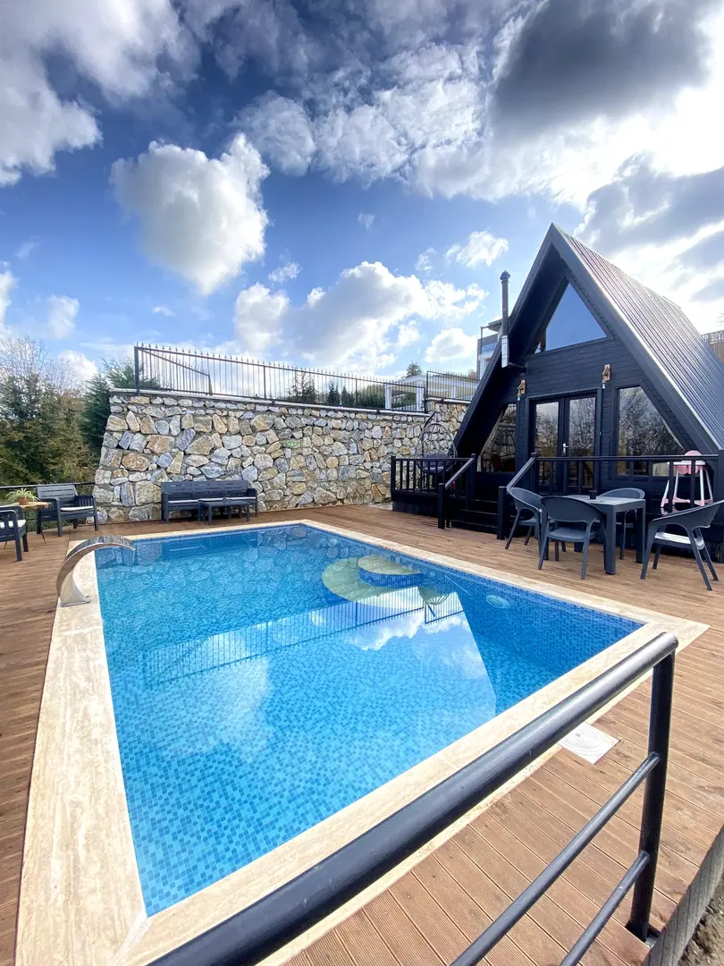 Black Wooden Bungalov — Sakarya — küçük resim 5