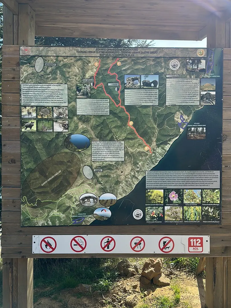 Naip Waterfall Ecotourism Area — Tekirdağ — küçük resim 3