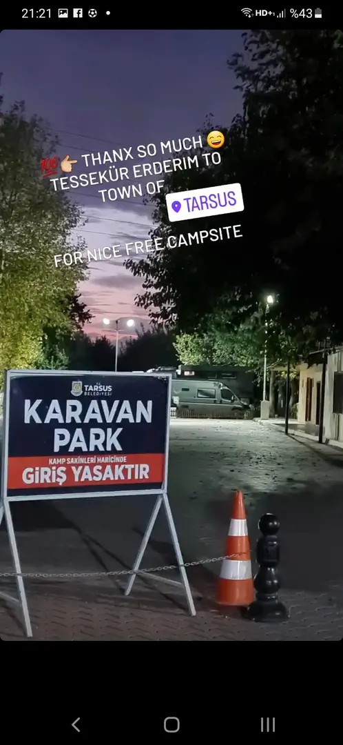Tarsus Belediyesi Karavan Parkı — Mersin — küçük resim 2