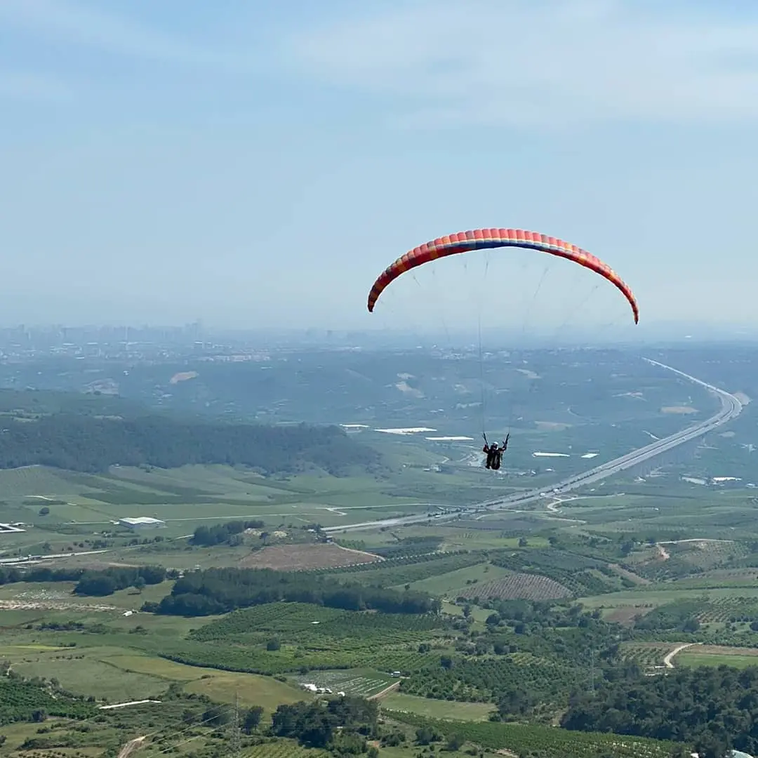 Gelincik Tepesi Yamaç Paragliding — Mersin — küçük resim 2