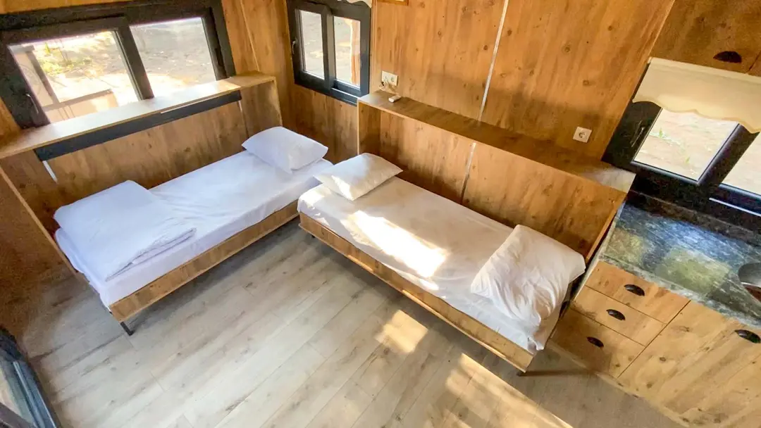 Erdemli Kommune Bungalow og Glamping Huse - Dobbelt- eller Twin Værelse med Haveudsigt — Mersin — küçük resim 3