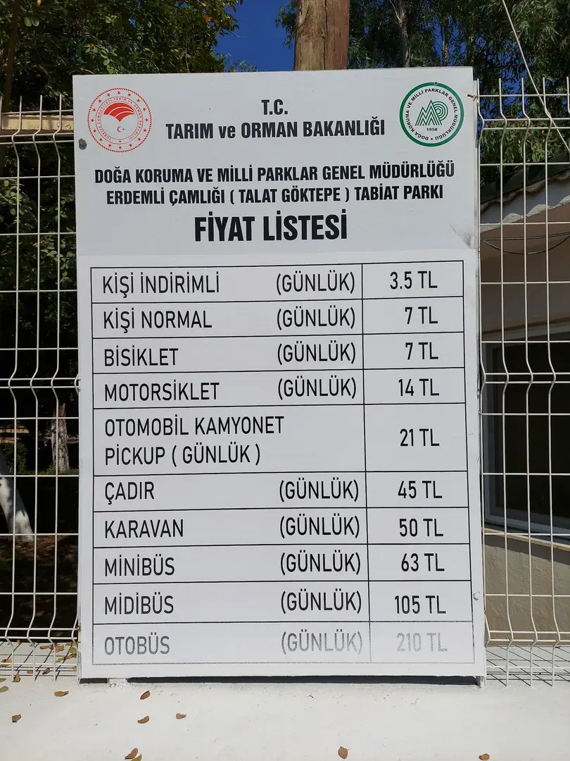 Talat Göktepe Çamlığı Piknik Alanı — Mersin — küçük resim 7