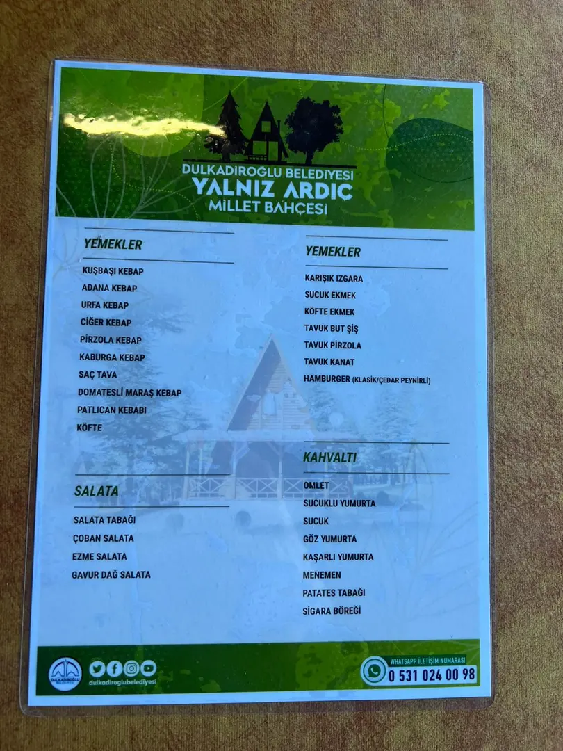 Yalnıza Ardıç Bungalov Evleri Millet Bahçesi — Kahramanmaraş — küçük resim 5