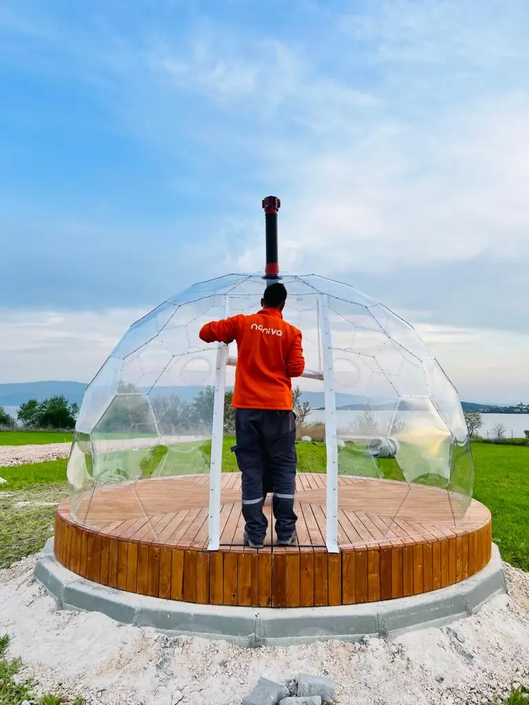 Noniva Glamping Çadır - Glamping Dome üretimi — İstanbul — küçük resim 6