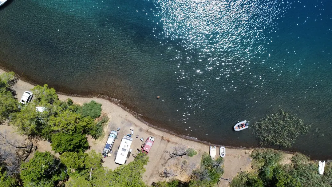 Günlük Cove Free Camping Area — Muğla — küçük resim 5