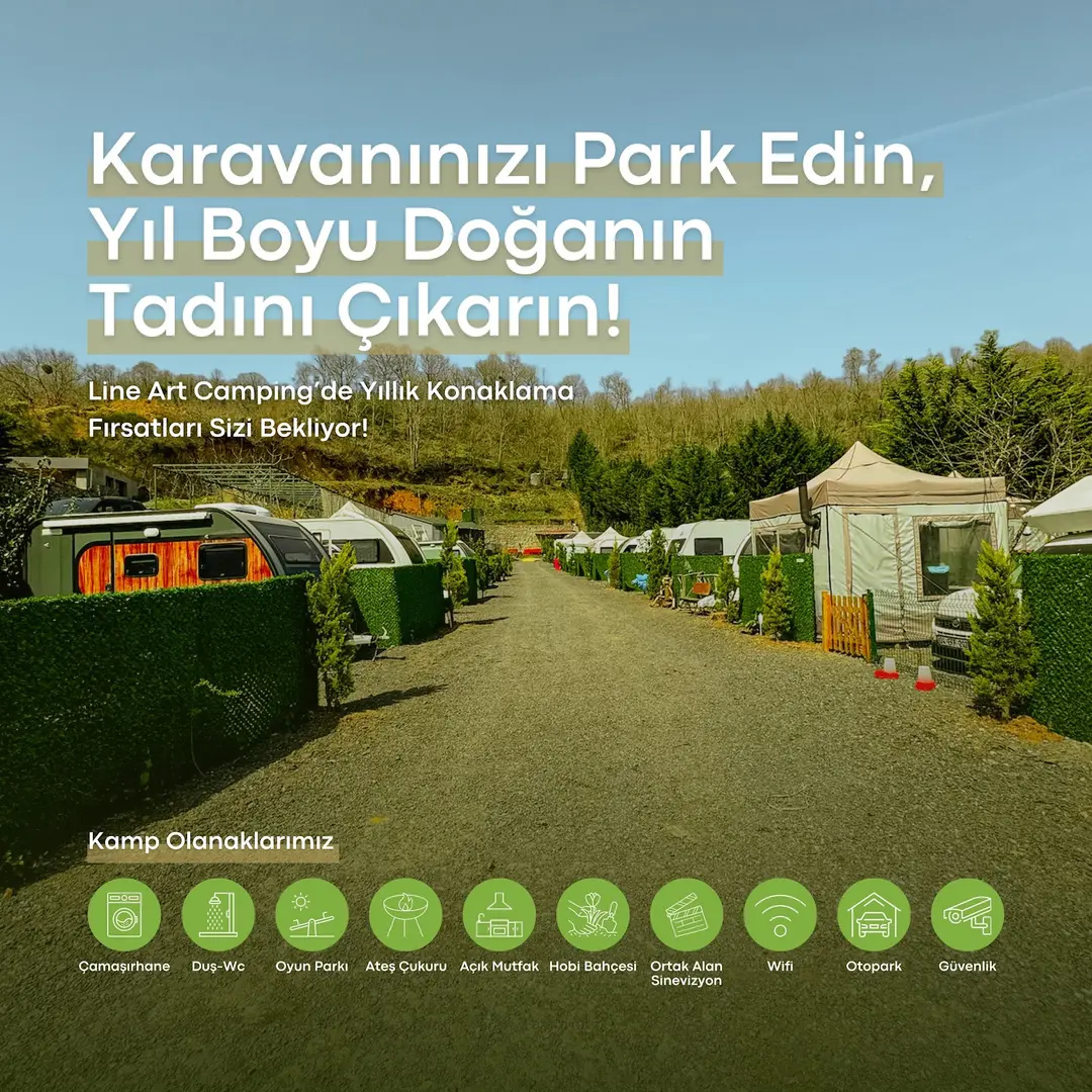 Line Art Camping — İstanbul — küçük resim 7