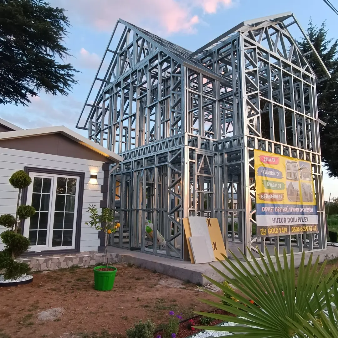 Gold Yapı Malatya Prefabricated Steel Bungalow House — Malatya — küçük resim 5