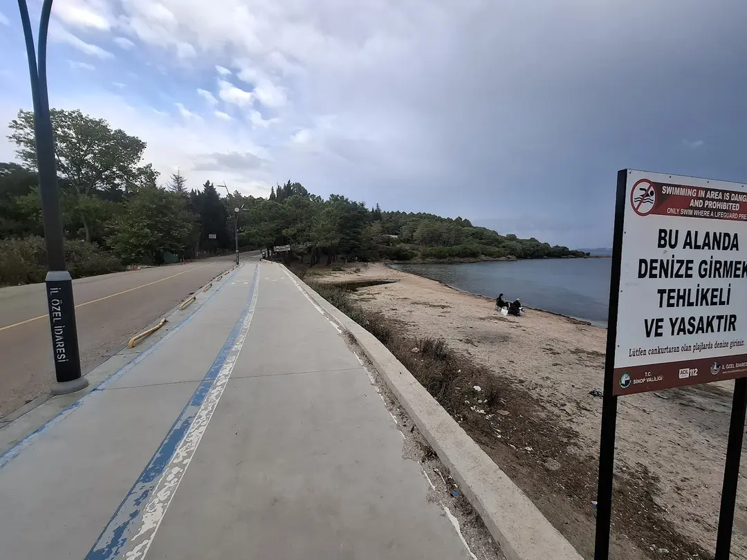 Plage et aire de camping gratuits — Sinop — küçük resim 6