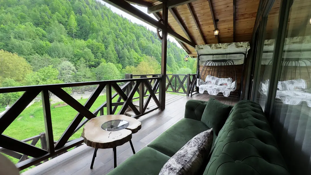 Abant Bungalov | Abant Zümrüt Jakuzili Dağ Evi — Bolu — küçük resim 3