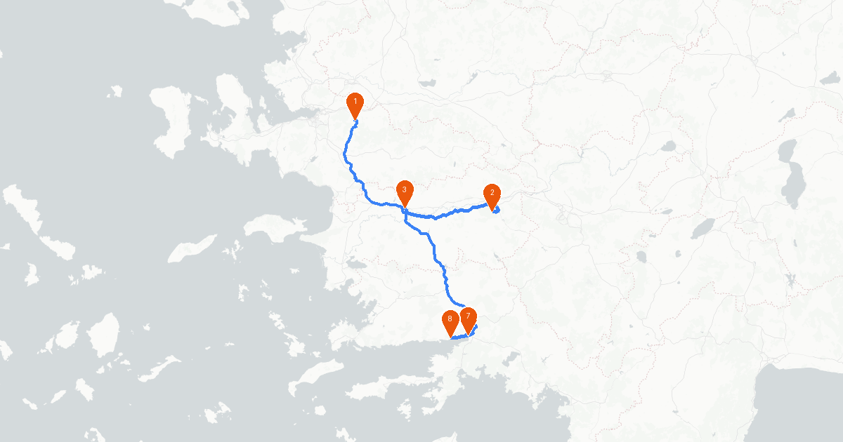 İzmir Çıkışlı Muğla'nın Doğal Güzelliklerine Yolculuk