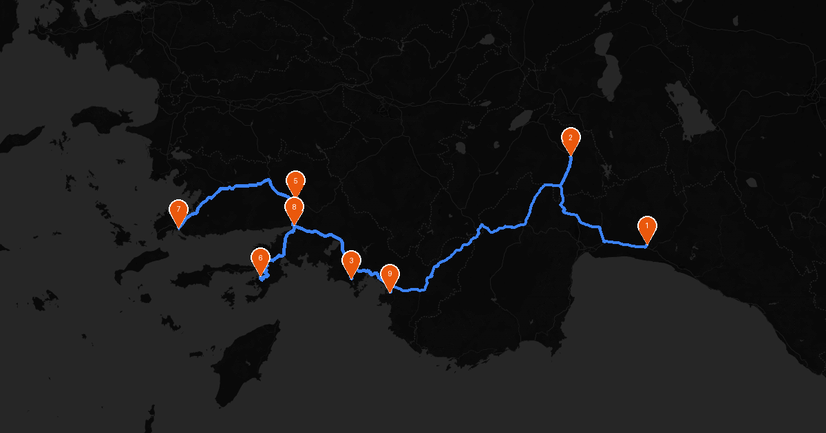Antalya Çıkışlı Muğla'nın Lezzet Yolları
