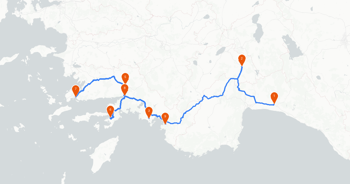 Antalya Çıkışlı Muğla'nın Lezzet Yolları
