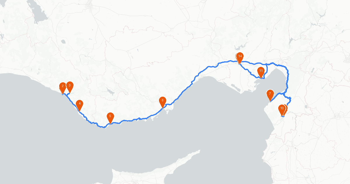 Antalya Çıkışlı Akdeniz Macerası: Hatay'a Yolculuk