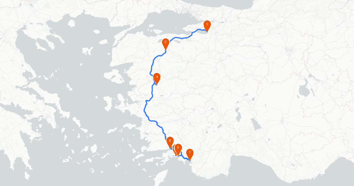 İstanbul'dan Muğla'ya: Sahil Şeridi ve Gizli Koylar Macerası