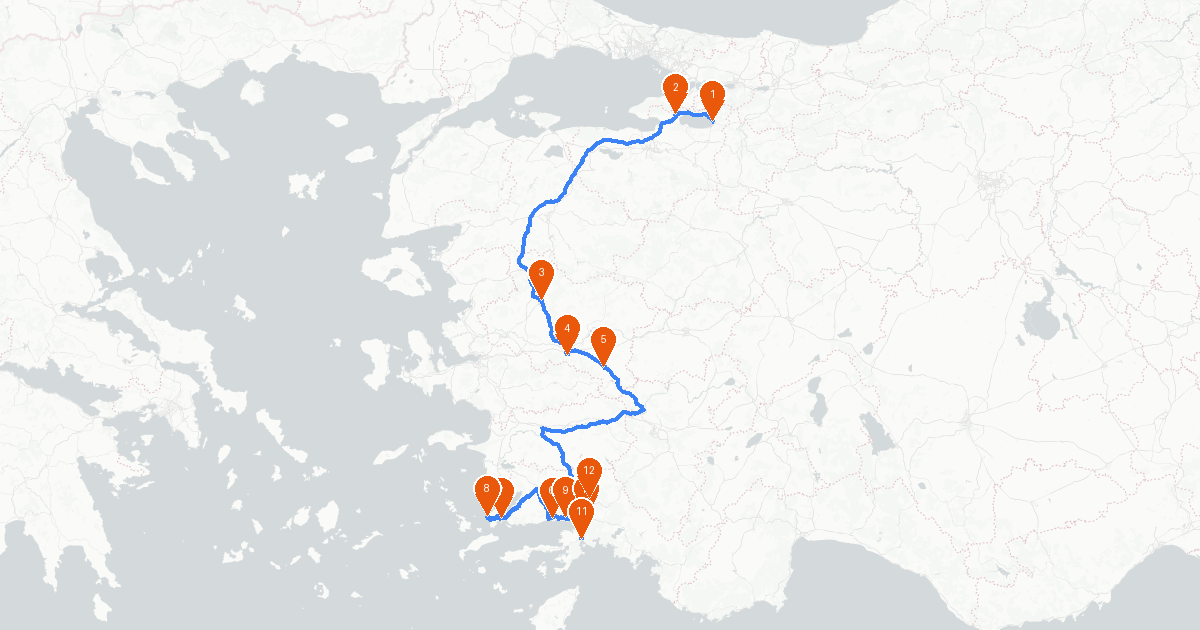 İstanbul'dan Muğla'nın Gizli Koylarına Yolculuk