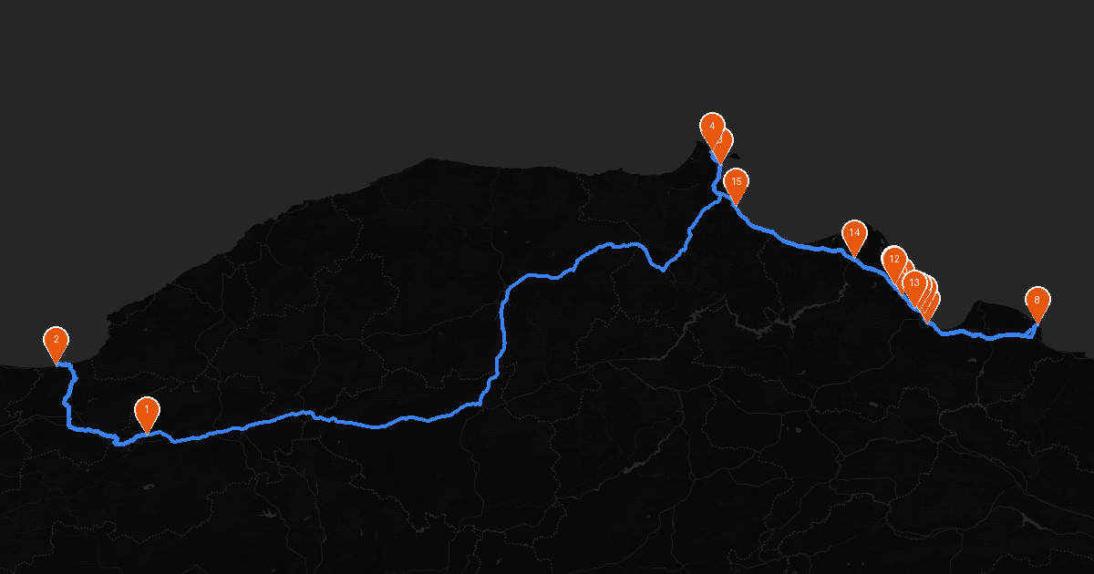 Karadeniz'in Gizemli Sahil Şeridi: İstanbul'dan Samsun'a Keşif